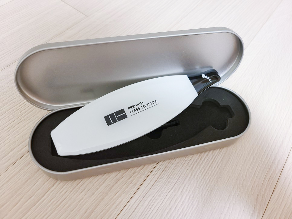 Glass foot file